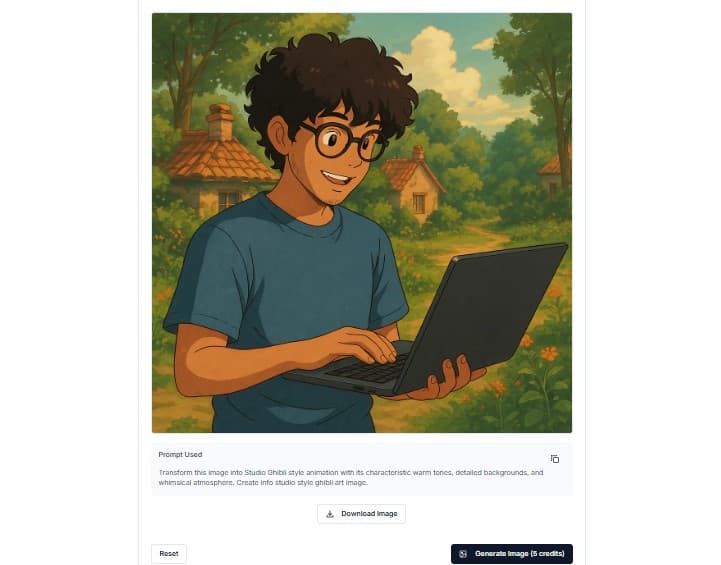 Ghibli-Style Image Generator (Free Tool)