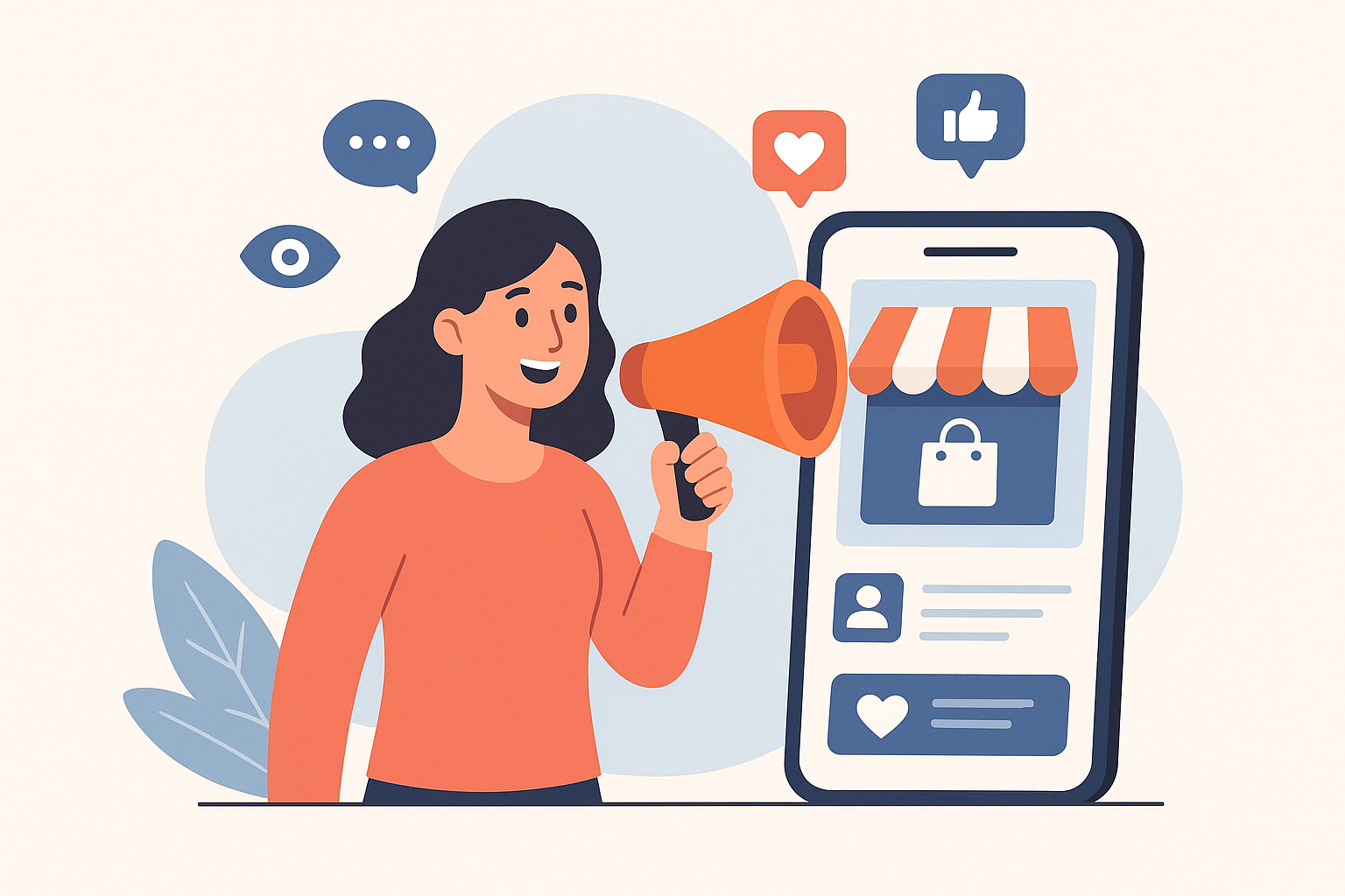 رؤية العلامة التجارية على وسائل التواصل الاجتماعي