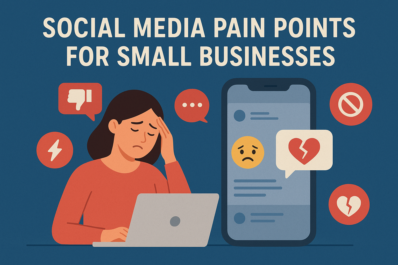 Social-Media-Schmerzpunkte